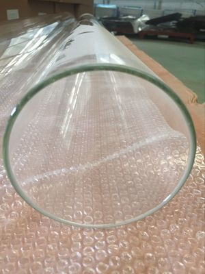 comprar 1000 grados tubo de vidrio de calentador de patio reemplazo tubo de vidrio de cuarzo de calentador exterior 500MM - 2000 mm online manufacture